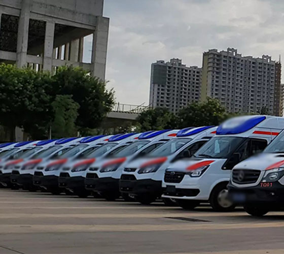 西充县服务车队展示